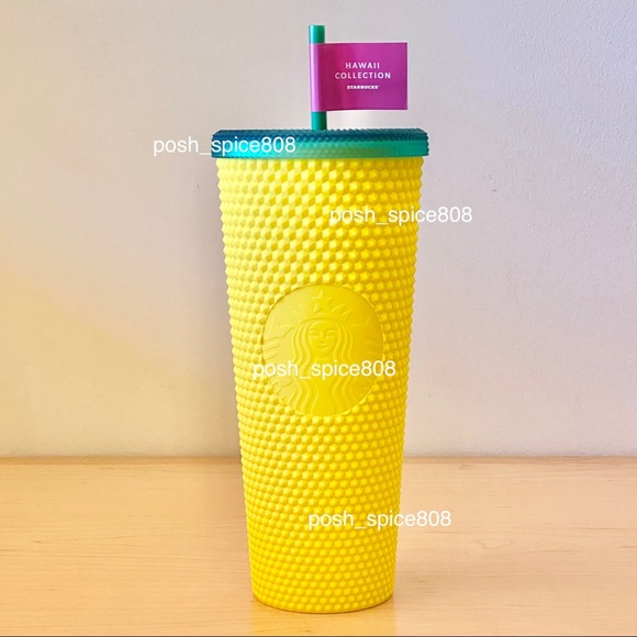 Starbucks Accessories - STARBUCKS HAWAII Studded Pineapple Tumbler